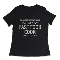 Smiješna brza hrana Cook Shirt za muškarce i žene-Awesome
