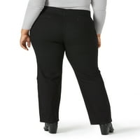 Chic Women's Plus Size Easy Fit Elastic Squaist Povucite na pant