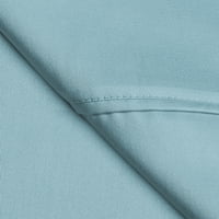 Goli Kućni set listova, mikrovlakana, dodatne jastučnice, Twin XL, svijetlo plava