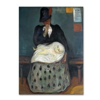 Zaštitni znak likovne umjetnosti 'nasljedstvo' platno umjetnost Edvarda Munch-a