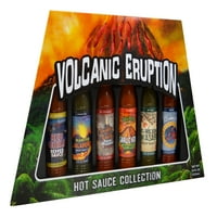 Dat'l do-it vulkanska erupcija Hot Sauce kolekcija, fl oz, 1ct
