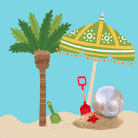 Transparentna Lopta na naduvavanje sa šljokicama ljetna smiješna zabava na vodi igrajte loptu na plaži