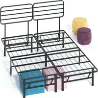 Zinus 14 SmartBase® podloga za madrac sa uzglavljem, metalni okvir kreveta na platformi, Queen
