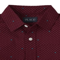 Dječiji Place Boys Dugi rukav Poplin na dugme, veličine XS-XXL