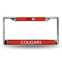 Illinois Edwardsville Cougars Chrome Metal Laser Resec Resec Reint