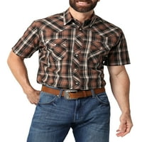 Wrangler® Muška Zapadna košulja sa kratkim rukavima