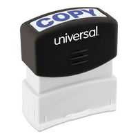 Universal UNV kopija unaprijed inked jedna boja, markica poruke - plava
