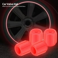 Zruodwans fluorescentni šešir ventila za automobile, noćni užareni sjaj u mraku, glow-in-the-dark, Glavčina