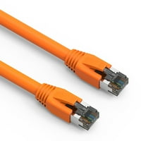 2ft mačka. S FTP Ethernet mrežni kabel narančasta 24AWG, pakovanje