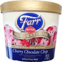 Farr better Premium Cherry Chocolate Ice Cream 48oz