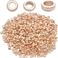 Grimizne perle pozicioniranje perlica Mini razdjelničke perle za izradu narukvice nakita, zlato ruža