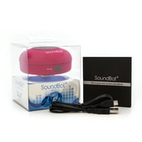 Soundbot SB 1. OZ vodootporan Bluetooth zvučnik za tuširanje - ružičasta