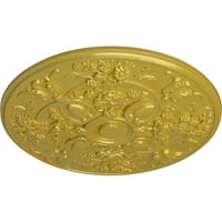 1 4 od 1 4 p Baile plafonski medaljon, ručno oslikano bogato zlato