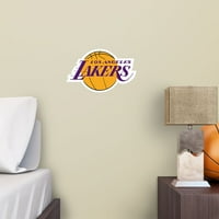 Fathead Los Angeles Lakers: Logo-velika zvanično licencirana NBA uklonjiva zidna naljepnica