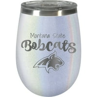 Montana State Bobcats 12oz. Opal Čaša Za Vino