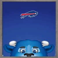 Buffalo Bills - S. Preston Maskot Billy zidni poster, 22.375 34