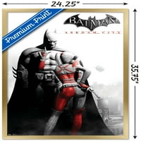 Comics Video Game - Arkham City - Ključni umjetnički zidni poster, 22.375 34