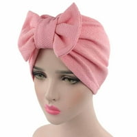 Žene Ljetni fascinator Hat modni čvrsti kape za žene ružičaste slobodne veličine
