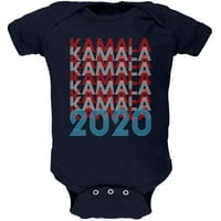 Izbori Kamala Harris predsjednik Vintage stil meka beba jedna mornarica 12- m