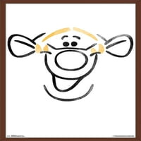 Disney Winnie The Pooh - Tigger - Poster zidnog lica, 22.375 34