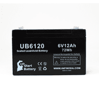 - Kompatibilni APC baterijski baterijski bateriju - Zamjena UB univerzalna zapečaćena olovna kiselina