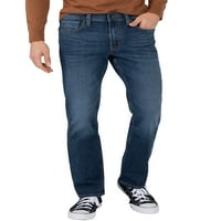 Autentična od srebrnih Jeans Co. Muška vitka za konusnu nogu, u struku 28-44