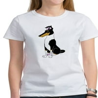 CafePress-ženska majica sa glatkim trobojnim koli-ženska klasična majica