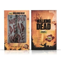 Dizajn glave zvanično licenciran AMC Walking Dead Double Exposure Carol Meki gel slučaj Kompatibilan sa