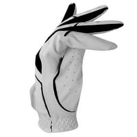 Nike Dura osjetite bijelu crnu mušku malu rukavicu za Golf