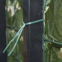 Zelena plastična presvučena kravata sa rezačem za nogu stopala 2