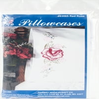 Fairway ovjereni Perle jastučnice za ivice 30 x20 2 pkg-crvena ruža