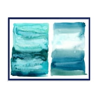 PROIZVODNJA Sažetak plavog oceana Aquatic Imcesion II Moderna uokvirena platna zidna umjetnost
