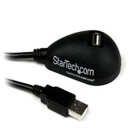 Starchech.com USBextaa5dsk Black Desktop USB produžni kabel - muškarac za ženku