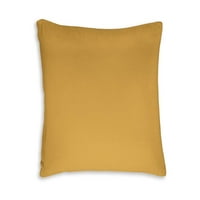 Dizajn potpisa Ashley Kastel Geometrijski jastuk za bacanje, zlatno žuto