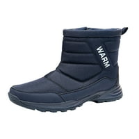 Eloshman Unise Comfort Topla Čizme Hladno Vrijeme Ženske Zimske Cipele Na Otvorenom Casual Srednje Teleće Čizme Plava 7