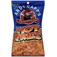 Andy Capp's Hot Fries Corn & krompir grickalice, oz
