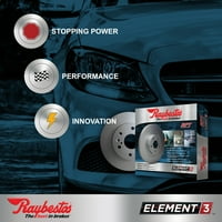 Raybestos Specialty Performance Rotors, Odgovara: 2014 - Nissan Rogue, 2017- Nissan Rogue Sport