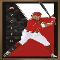 Cincinnati Reds-Zidni Poster Joey Votto, 22.375 34