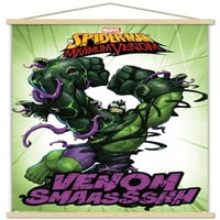 Marvel Comics TV - Spider- Man: Maksimalni otrov - Venom Smash zidni poster, 14.725 22.375