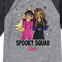 Barbie-Spooky Squad-Grafička Majica Za Malu Djecu I Mlade Raglan