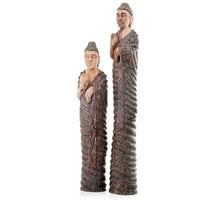Stojeći - Buda u drvenim skulpturama