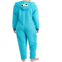 Pidžama za žensko i žensko Plus Cookie Monster Union odijelo u Ulici Sesame