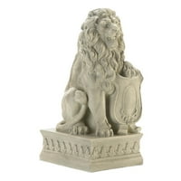 ZINGZ & Quightz 25 Ivory Lion Garden Statue