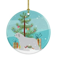 Carolines blaga BB2944CO Briard sretan ukras za božićne stablo, u, višebojni