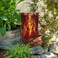 Flash TV serija Lightning Streak garden Yard Flag