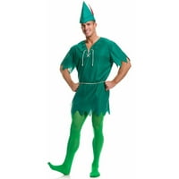 Šarade Peter Pan Muški kostim za Halloween za odrasle, m