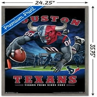 Houston Texans - krajnji zona zidni poster, 22.375 34