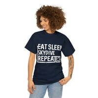Jedite Spavajte Skydive unise grafička majica