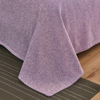 Pleteni pokrivač dvostruke veličine sa lažnim laganim pokrivačem od Fuzzy dresa, 60 X80