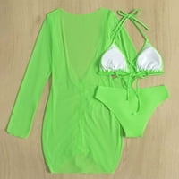 CAICJ Plus Size kupaći kostim žene Plus veličina Print Strappy Back Tankini Set dva kupaćeg kostima odjeća